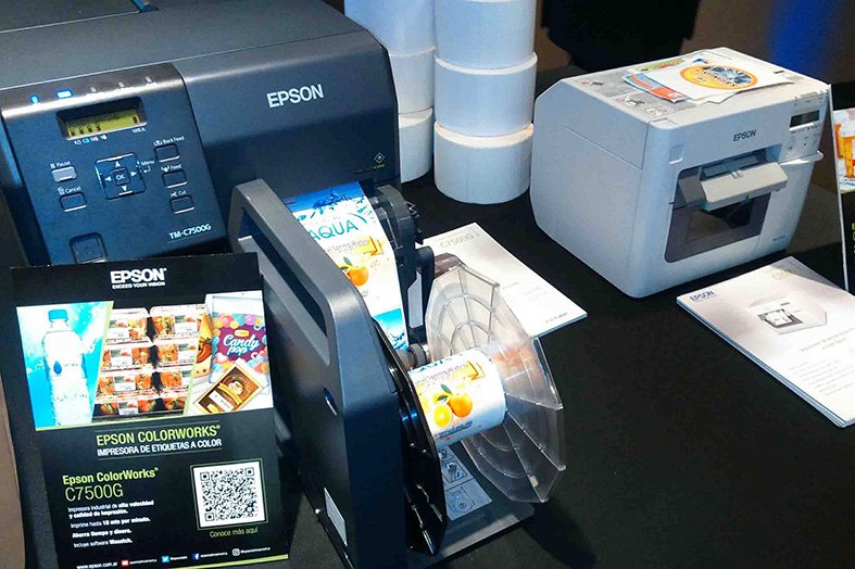 Epson presentó las nuevas impresoras de etiquetas Colorworks - ebizLatam.com